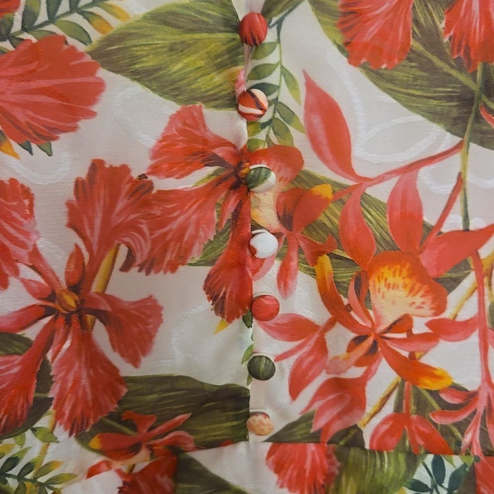 AMUR Cleo In Scarlett Tropical Floral - Picture 7 of 12